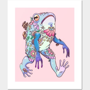 Pastel Loveland Frog Posters and Art